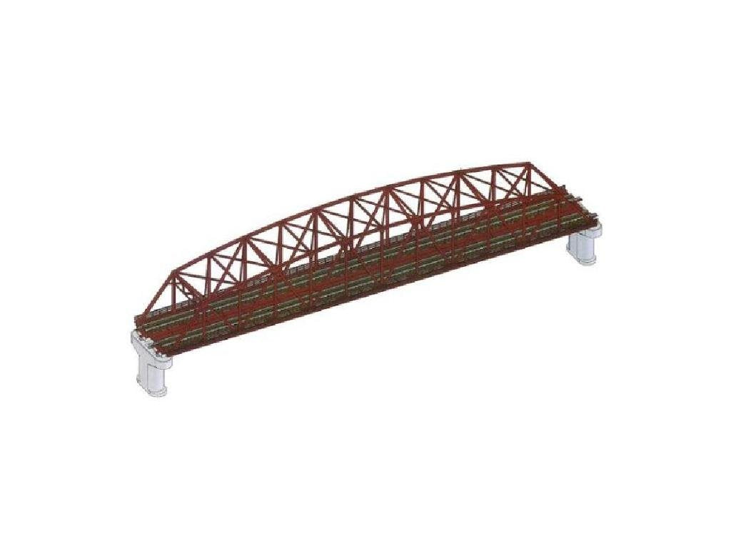 TomyTEC 032212 – Gate Bridge Model Railway Accessories – Difficulty 2 – Red