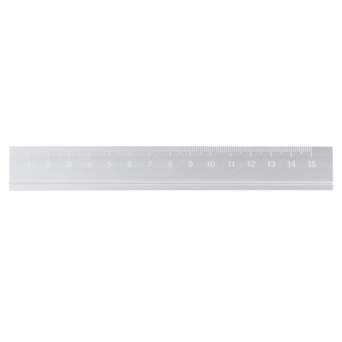 MUJI Japan Aluminum Ruler 15ｍｍ Silver