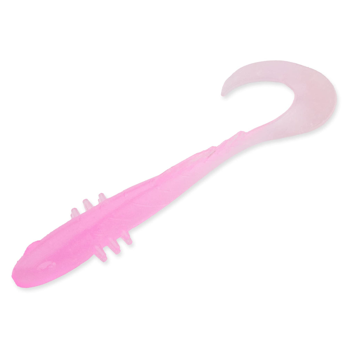 Bait Breath BeTanCo Slim Curly 2.5" S832 Glow Pink/Keimlite