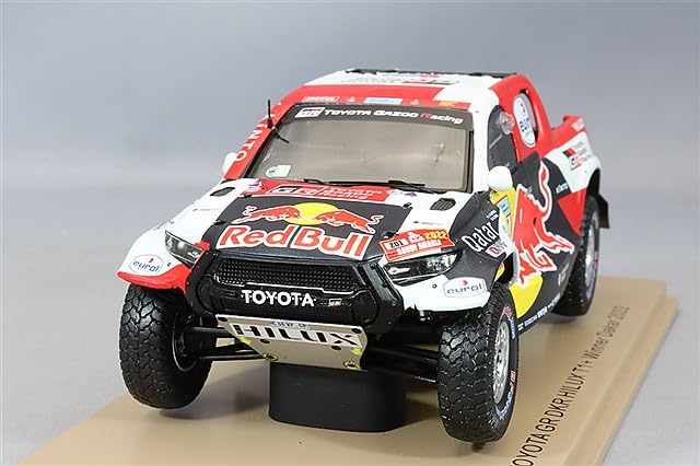Spark 1/43 Toyota Hilux 2022 Dakar Rally Winner #201 N. Al Atiya/M. Bomel