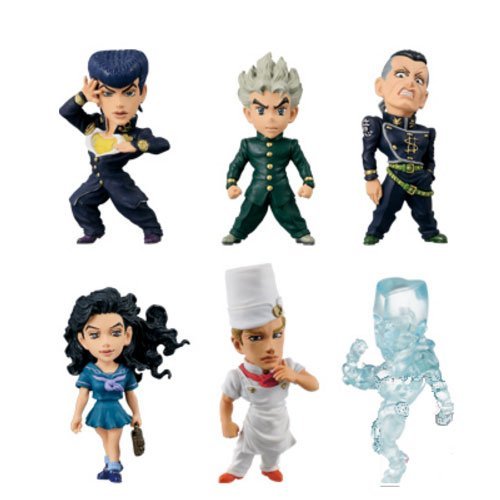 Jojo's Bizarre Adventure Diamond is Unbreakable World Collectable Figure vol.1 set of 6
