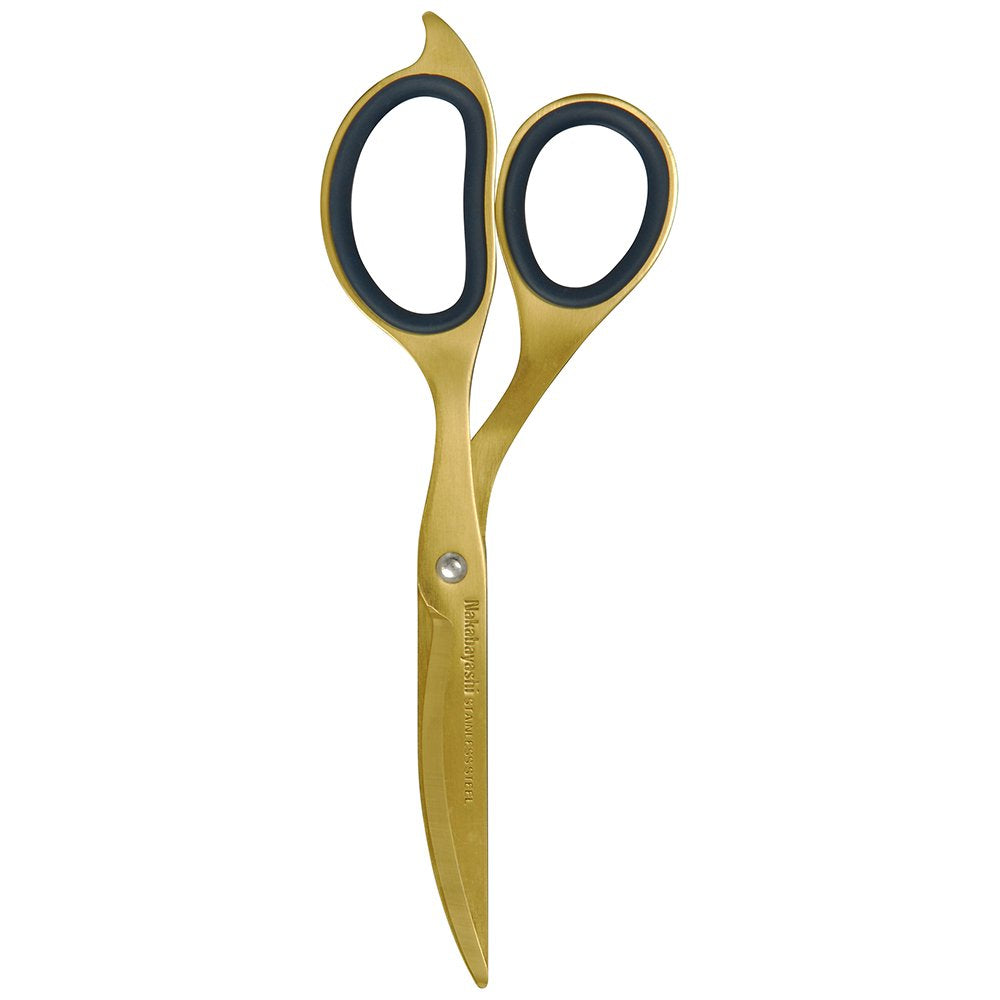 Nakabayashi NH-HST180SG Scissors, Titanium Coat, Champagne Gold
