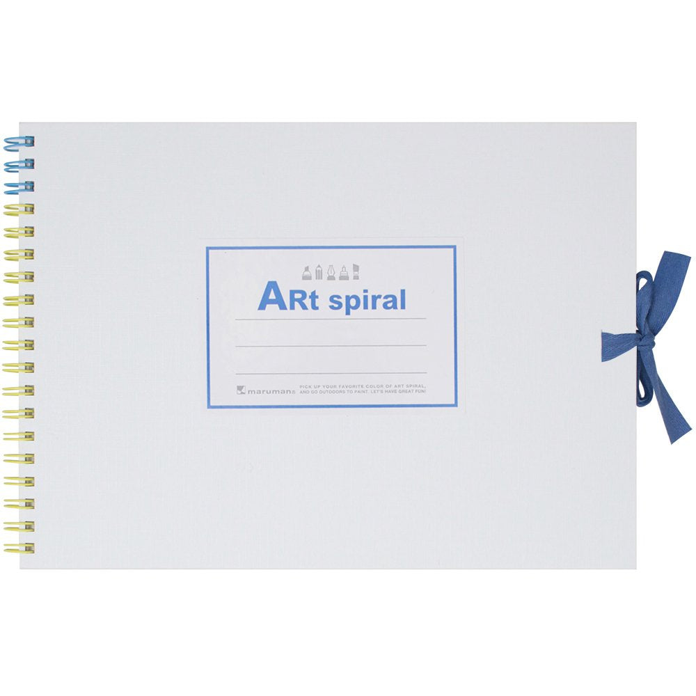 Maruman S311-06 F1 Art Spiral Sketchbook, Thick Drawing Paper, White, 24 Sheets