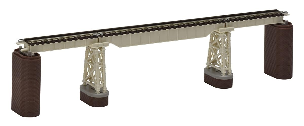 TOMYTEC 3277 3277 N Gauge Trestle Bridge S280 (F) Ivory Brick Pier, Trestle Bridge, 2 of Each
