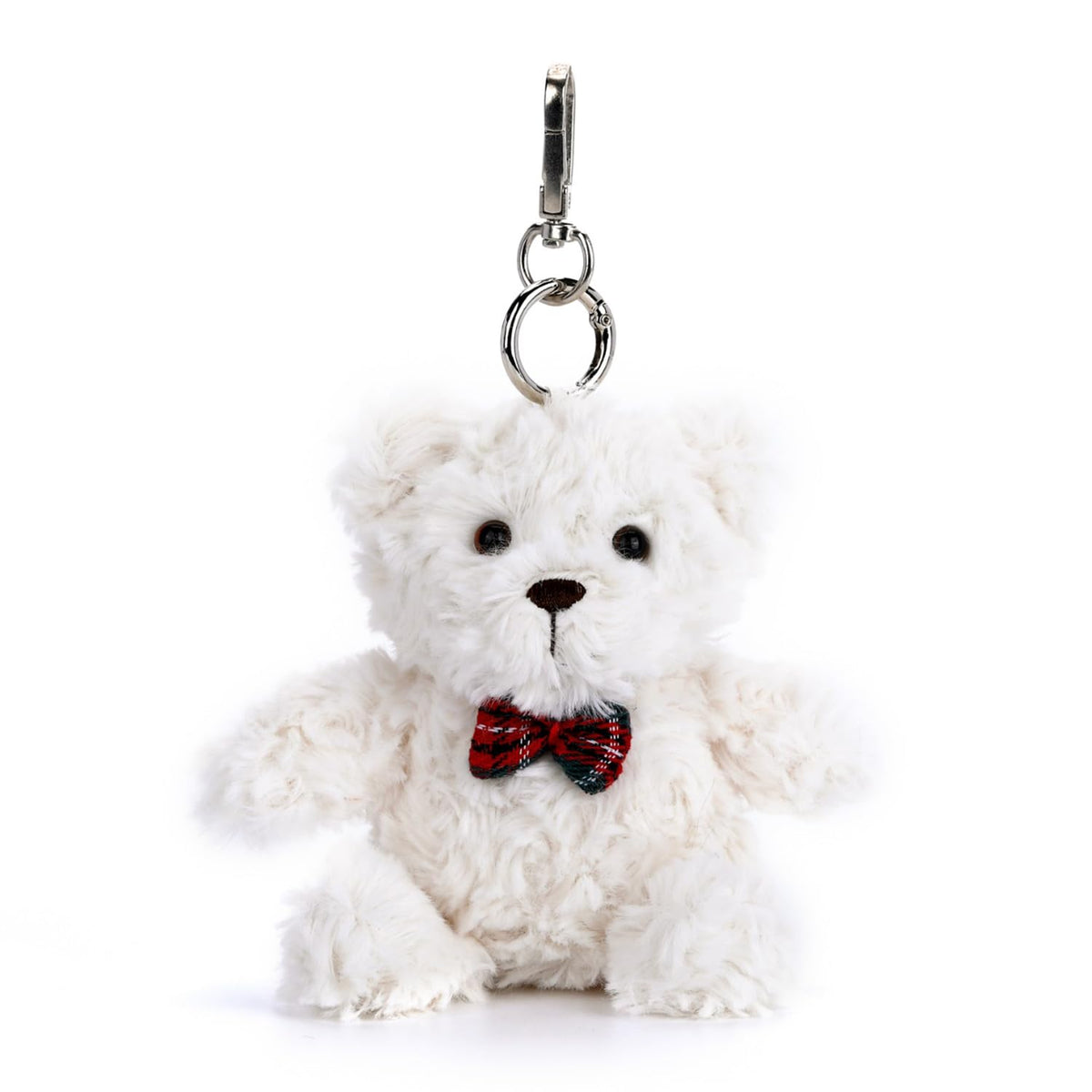 McHugs Cream Bear Bag Charm Bear Cream Keychain MC600051B