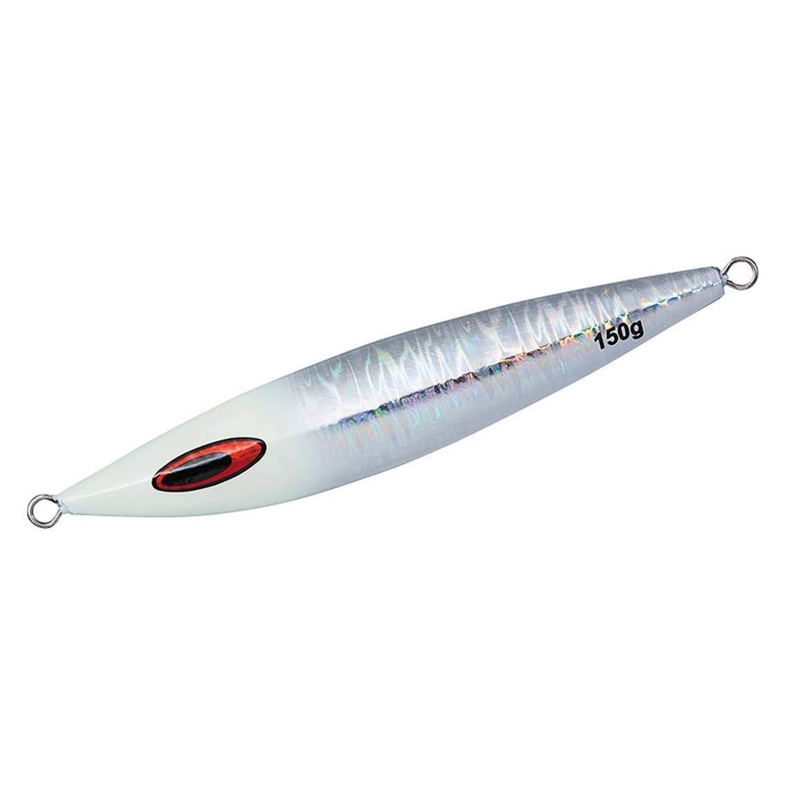 Daiwa Saltiga FK Jig Metal Jig, 8.8 oz (250 g), MG Glow Head Lure