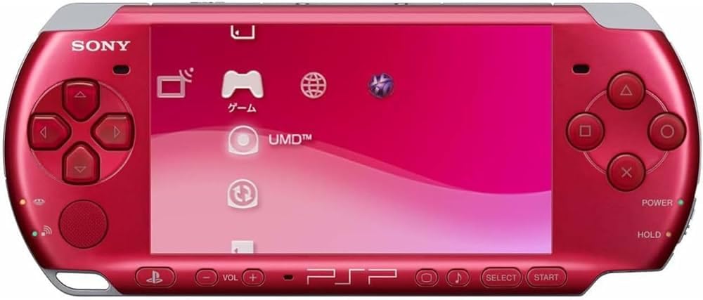 Sony PlayStation Portable 3000 Console Value Pack (Radiant Red) - Sony PSP [Pre-Owned] (Japanese Import)