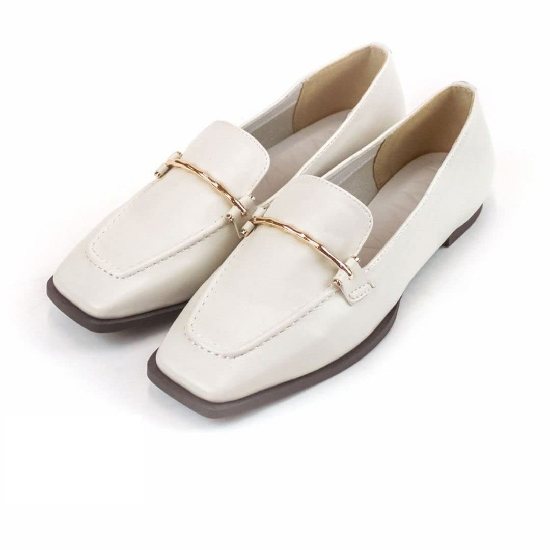 Vivian V2063AL Women's Loafers, Ivory, LL