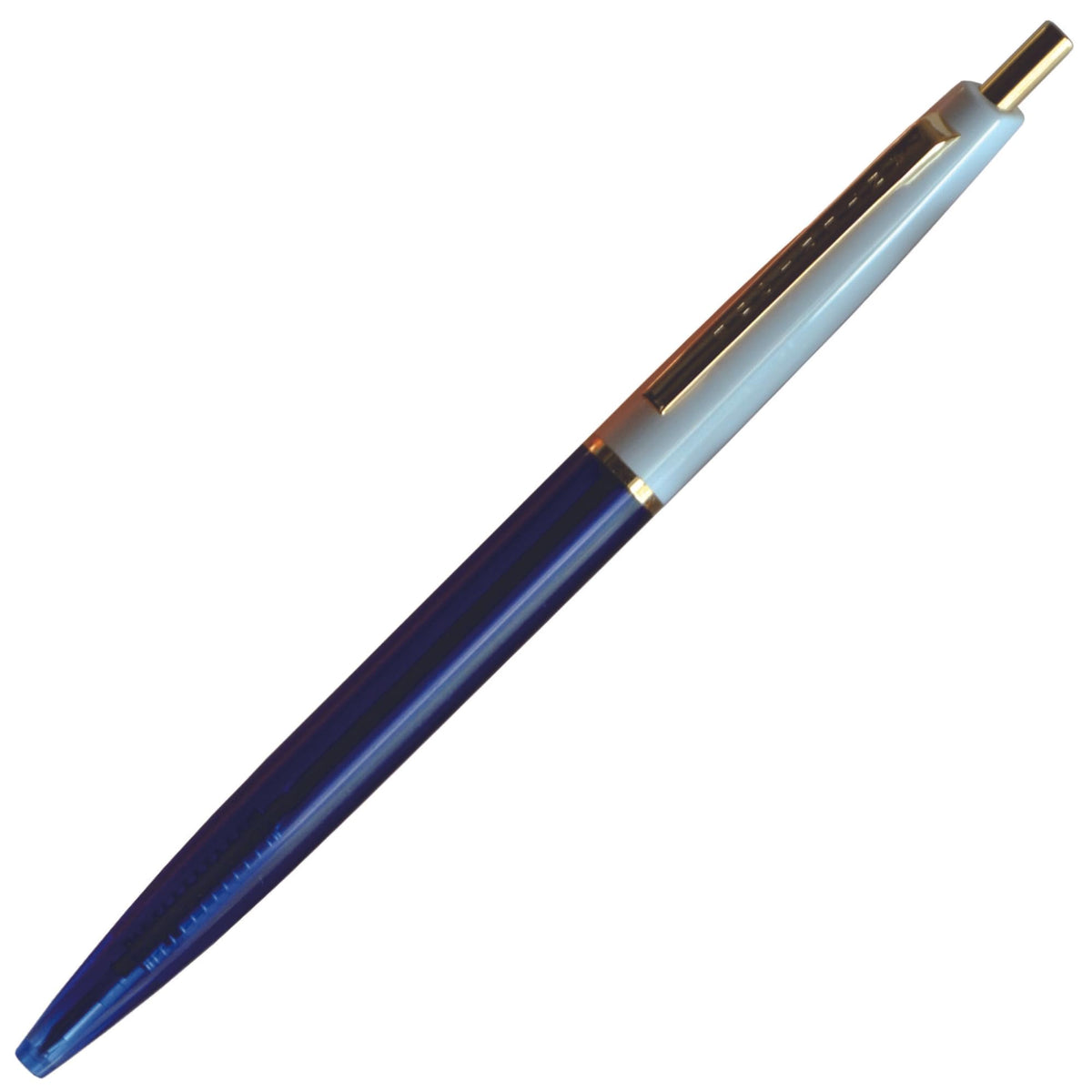 Anteric BP1-CWB Oil-based Ballpoint Pen, White + Blue Axle, 0.5mm
