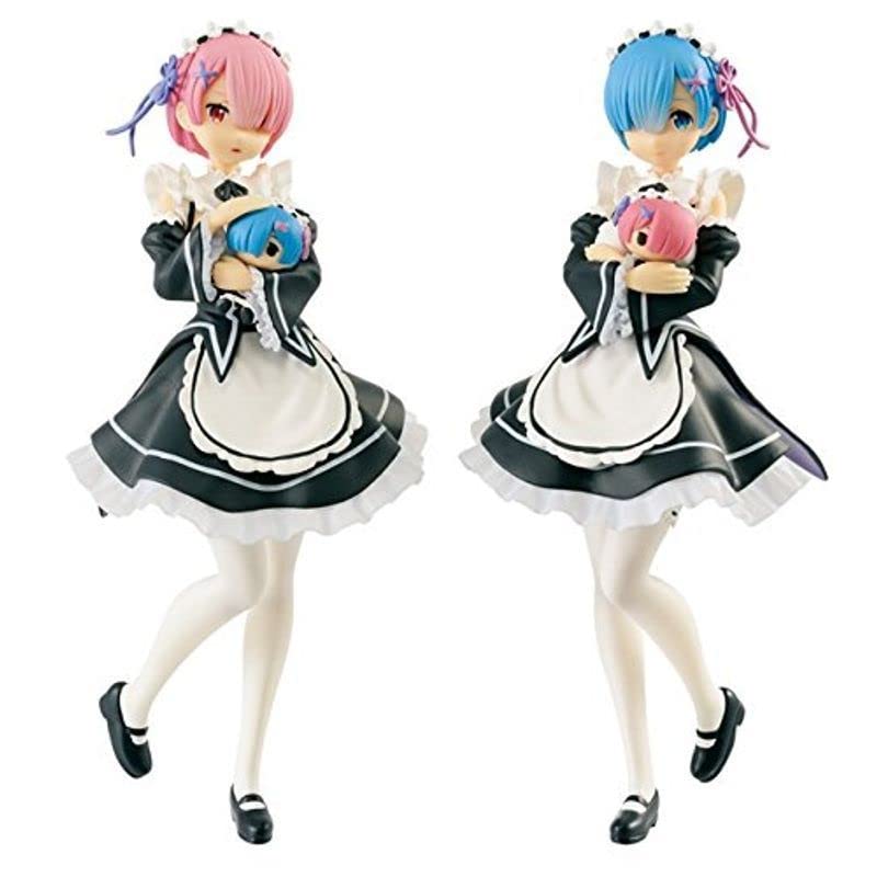 Banpresto Re Zero Starting Life in Another World Rem and Ram Celebrates Birthday Ichiban Kuji A Prize