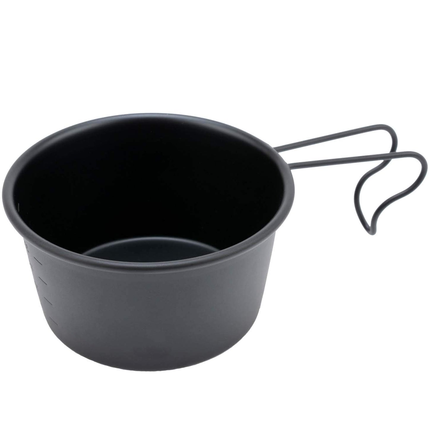 Single Power Shoji PTYGRACE Shella Cup, Rocky Cup, 10.1 fl oz (300 ml), 18-8 Stainless Steel, Black, Graduated, Made in Japan