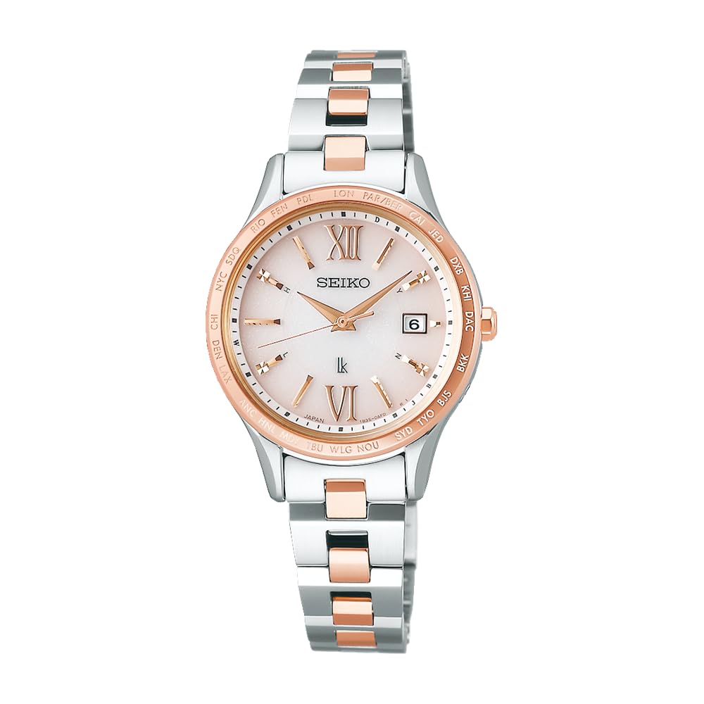 SEIKO SSVV082 [LUKIA Standard Collection Solar Radio Correction Women's Metal Band] Watch Japan Import May 2023 Model