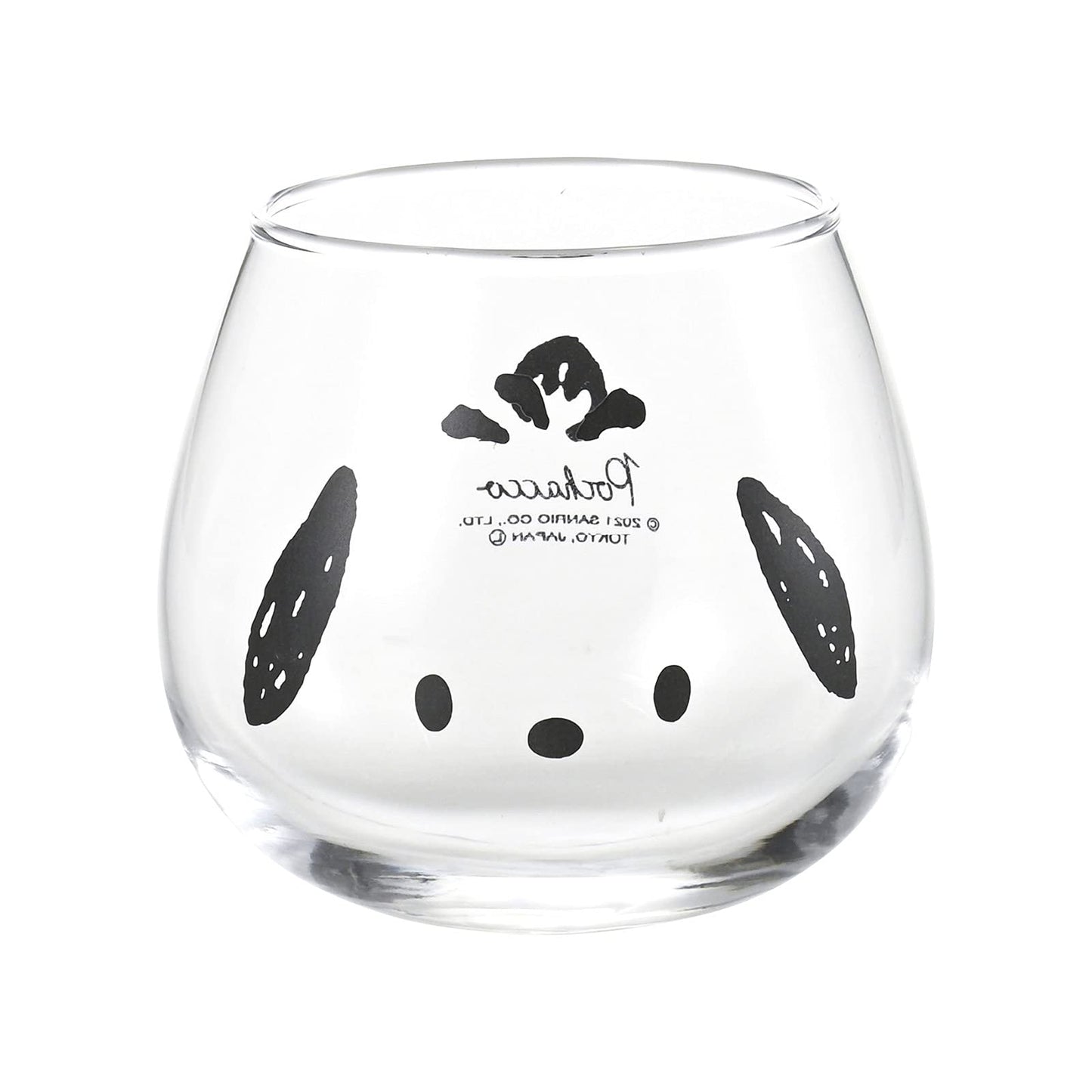Sanrio 501136 Pochacco Wobble Tumbler, 11.8 fl oz (320 ml), Face, Made in Japan