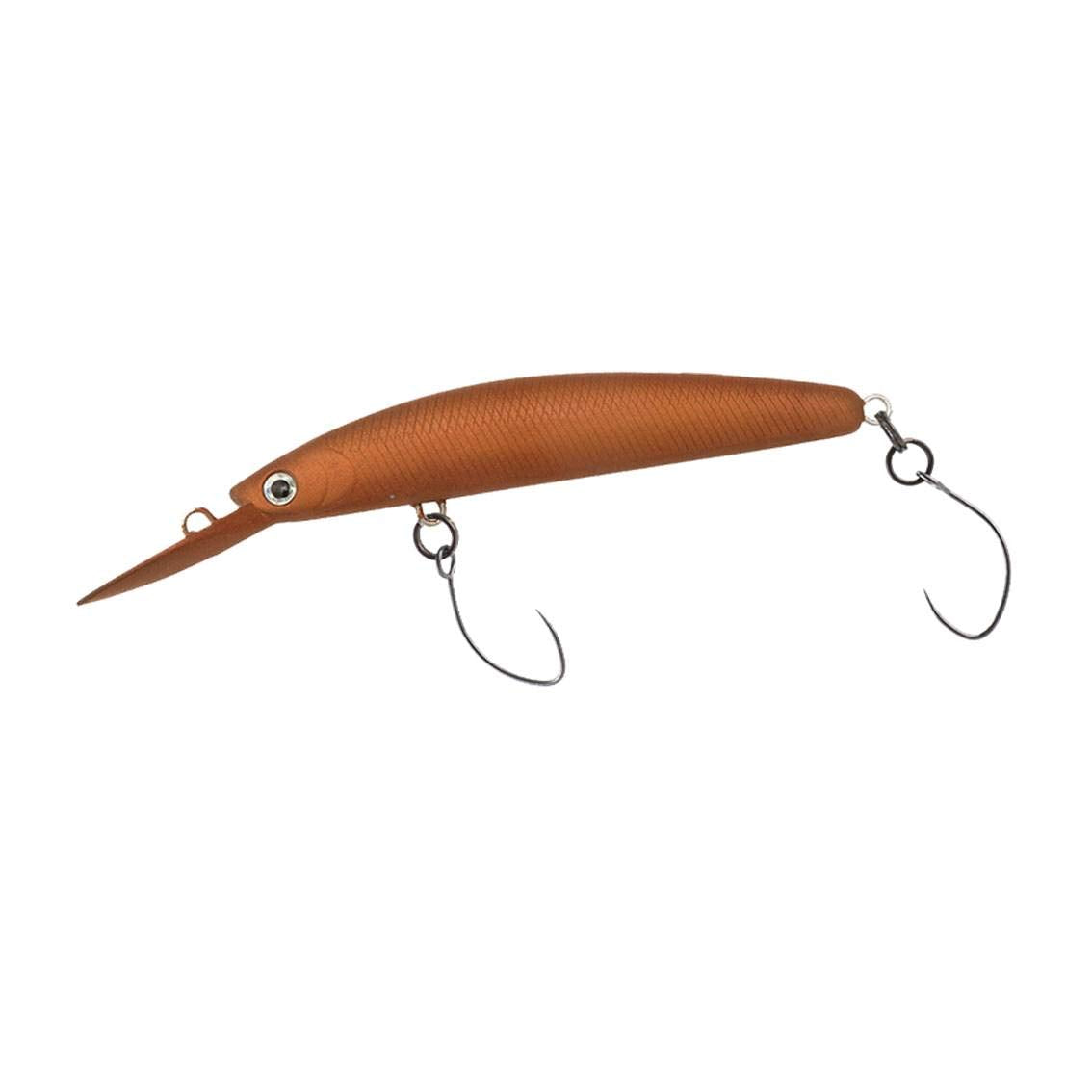 DAIWA Area Trout Presso Double Clutch 60F1 Tuned by HMKL All Brown Lure