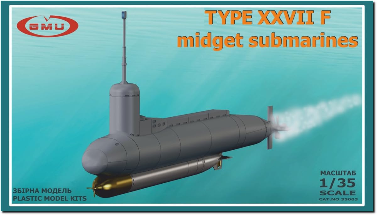 GMU 1/35 WW2 German XXVII F Class Special Submarine Plastic Model GMU35003 (SSBN-35003)