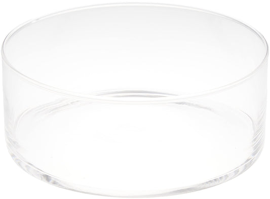 Paseo Flower Base Clear; Size: Approx. 7.1 x 7.1 x 2.8 inches (18 x 18 x