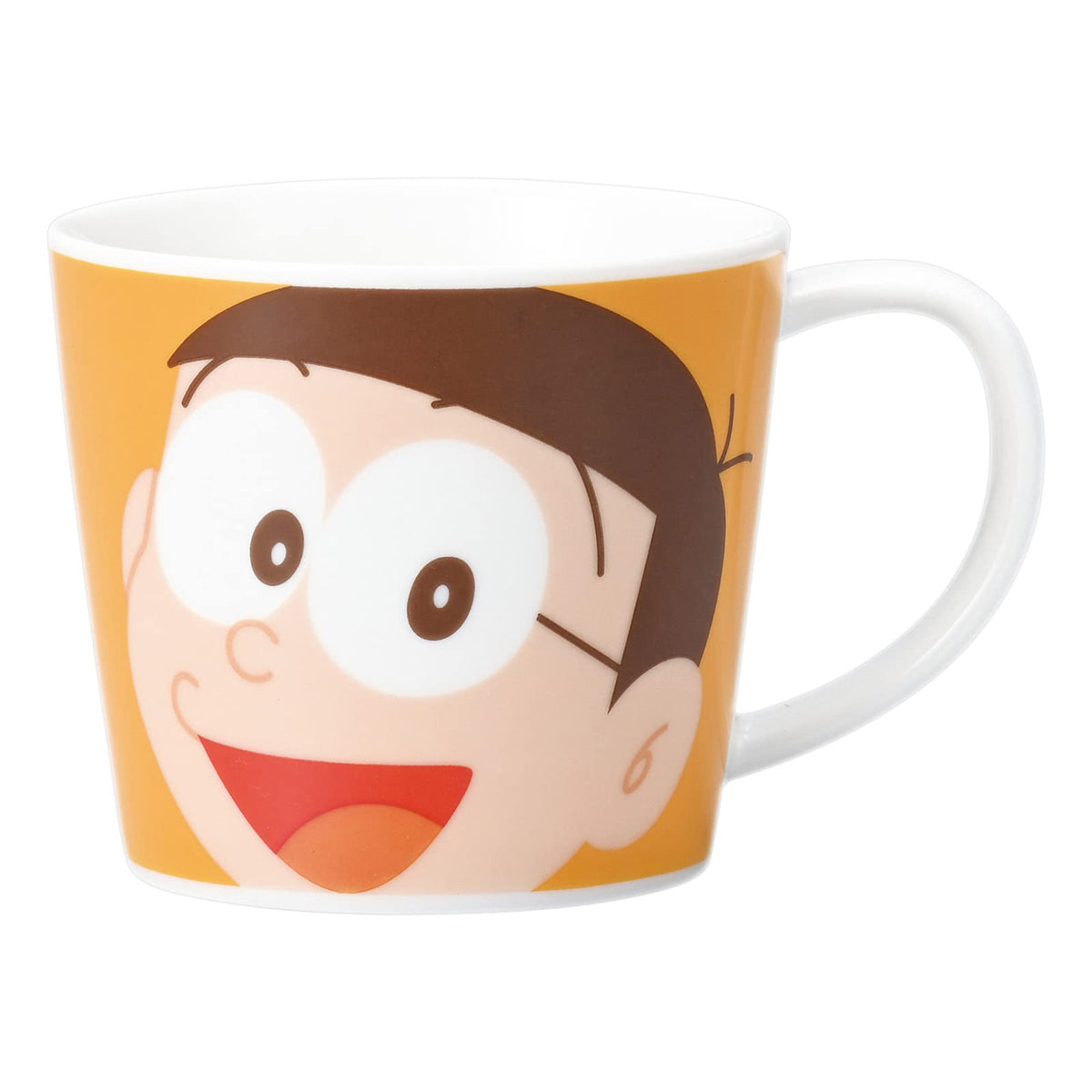 Kaneshotouki 070122 Doraemon Nobita Mug, New Face Mug, Size M, Approx. 9.5 fl oz (280 ml), Made in Japan