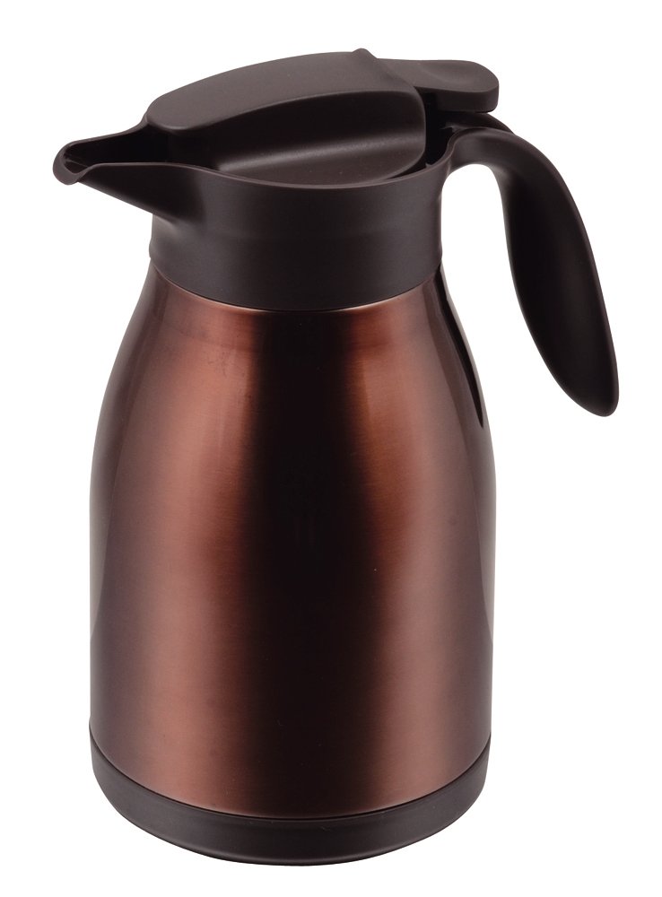 Pearl Metal HB-1566 Tabletop Pot, Table Pot, 3.9 gal (1.5 L), Stainless Steel, Heat Retention, Cold Retention, Brown, Neoisis