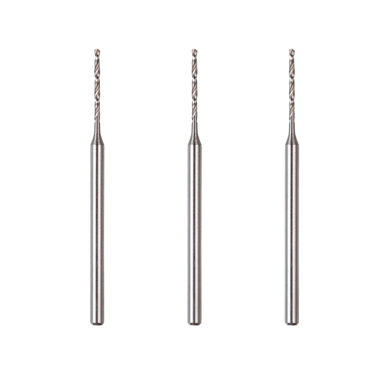 PROXXON No.28856 Small Diameter Drill, 3 Pieces, Drill Diameter 0.04 inch (1.0 mm), Shaft Diameter 0.09 inch (2.35 mm)