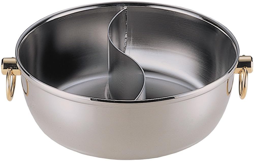 Fujinos Royal Cladex CQCW-240S Shabu-Shabu Pot (with Middle Partition)