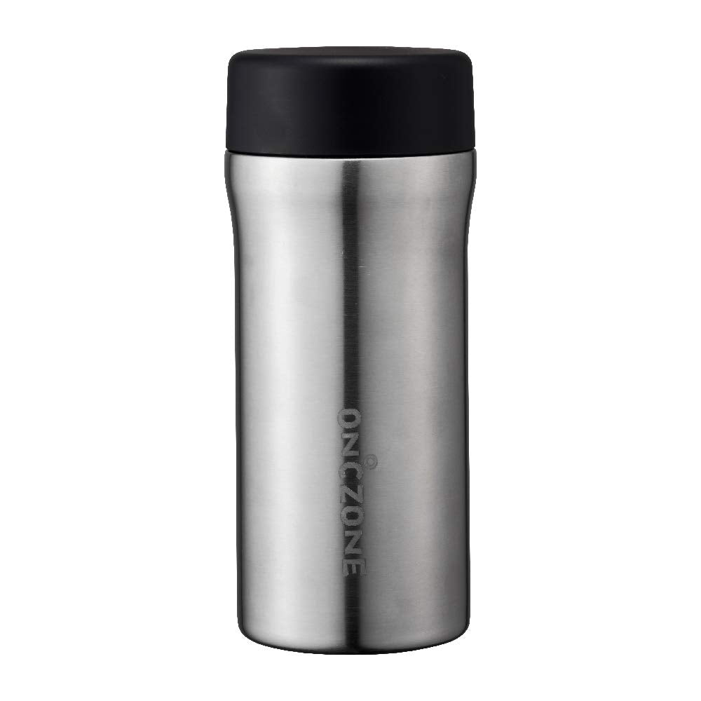 Doshisha ON℃Zone Water Bottle, Sub-zero Bottle, 13.5 fl oz (400 ml), Silver
