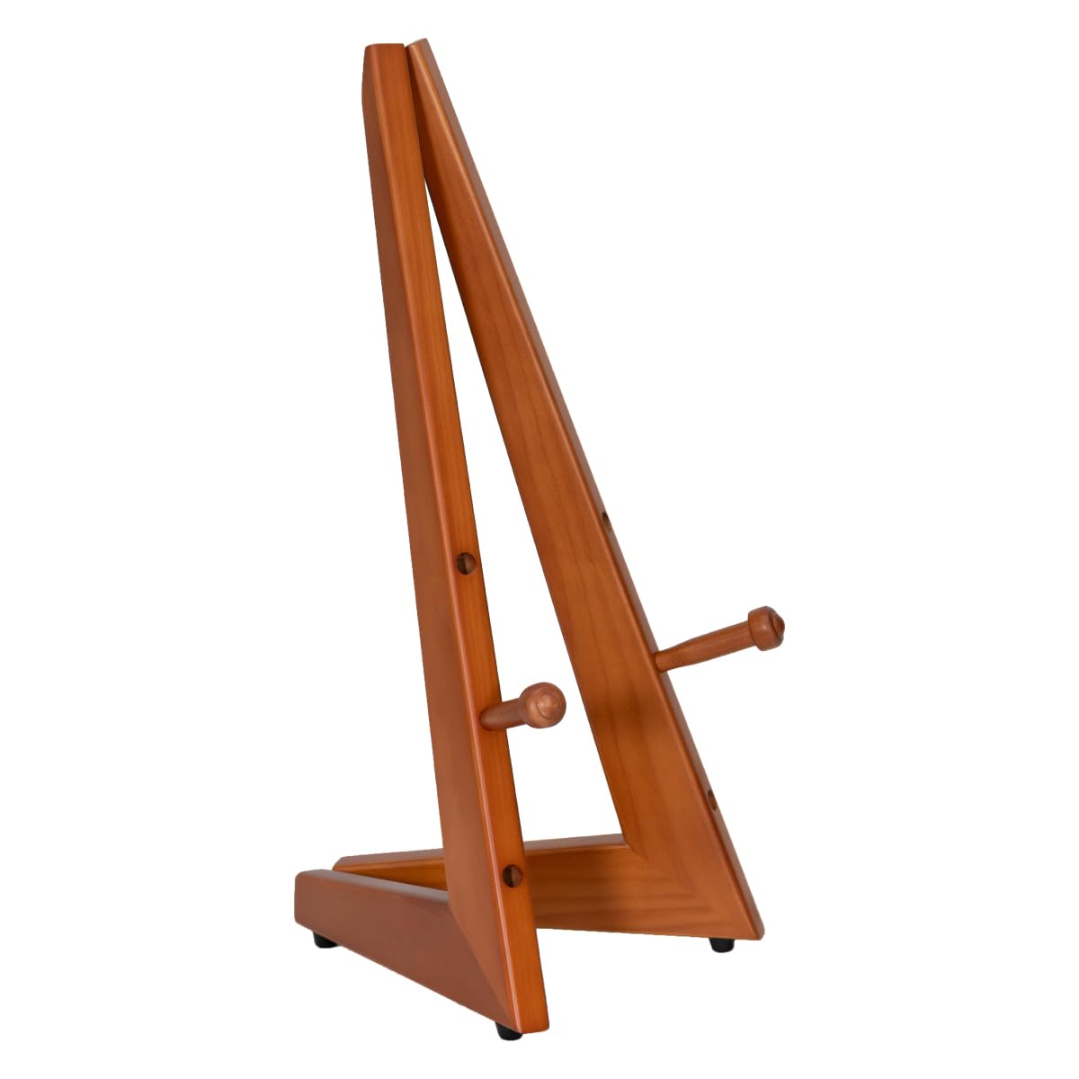 Large DAIGAKU Wooden L-Shaped Frame 450H 2213 Brown Easel Display Decorative Sign Foldable Painting Compact Three Tier Height Adjustable Design