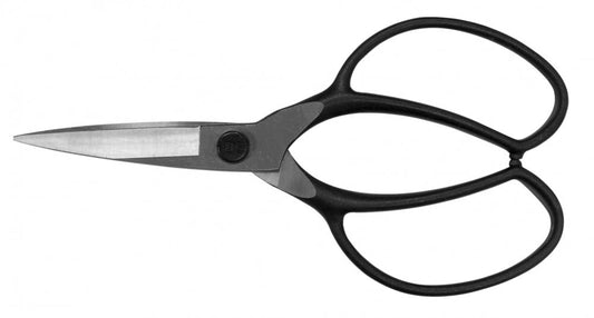 Okatsune No. 201 Plant Shears, A-Shaped, with Sack, Silver