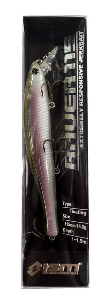 ISM Lure Labor 115F #01 Ghost Wakasagi