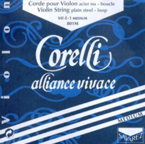 CUERDA VIOLIN - Savarez (Corelli Alliance 801M) (Acero) 1ª Bola Medium Violin 4/4