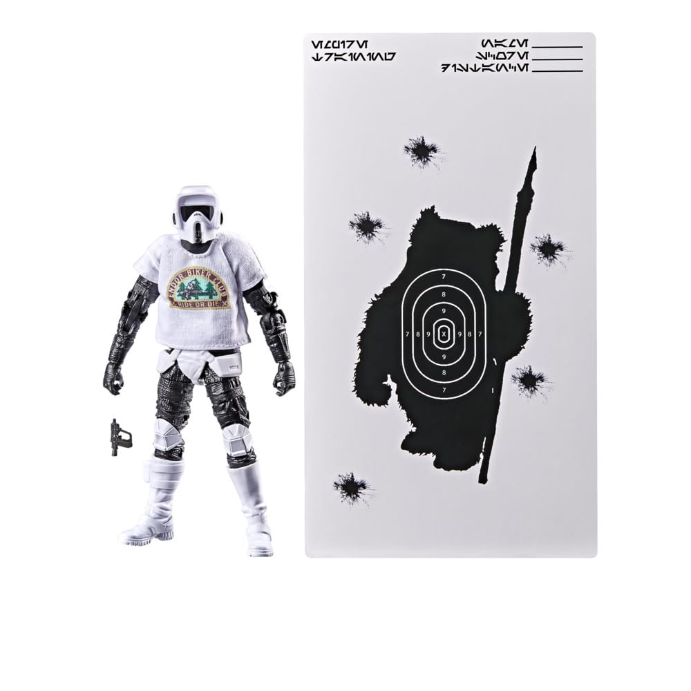 STAR WARS The Black Series Scout Trooper, May the 4th Be with You Premium Collectible 6 Inch Action Figure