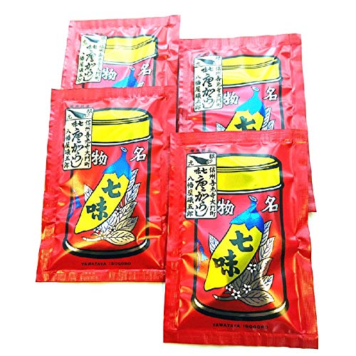 Yahataya IsoGoro Shichimi (Medium Hot bag) 18gX4 bag set