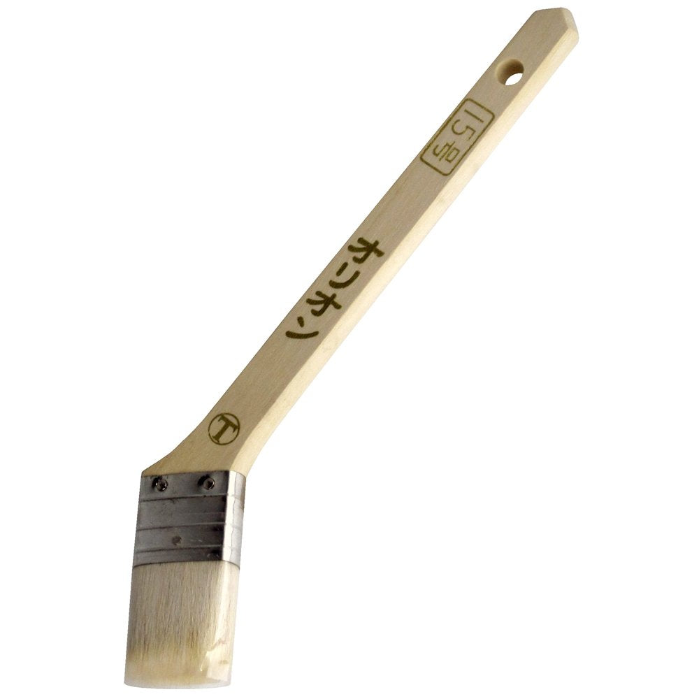 Otsuka Brush Thin Brush for Synthetic Resin Paint, "Orion Varnish", Unstructured, White, No. 15