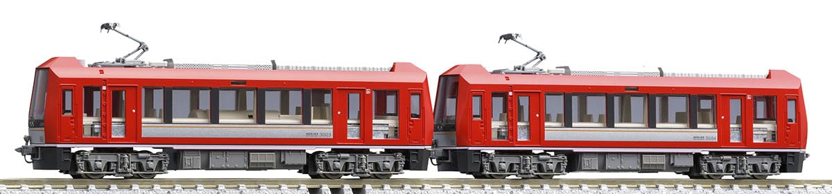 Tomytec 98149 N Gauge Hakone Tozan Train Type 3000 Allegra Set Railway Model Train
