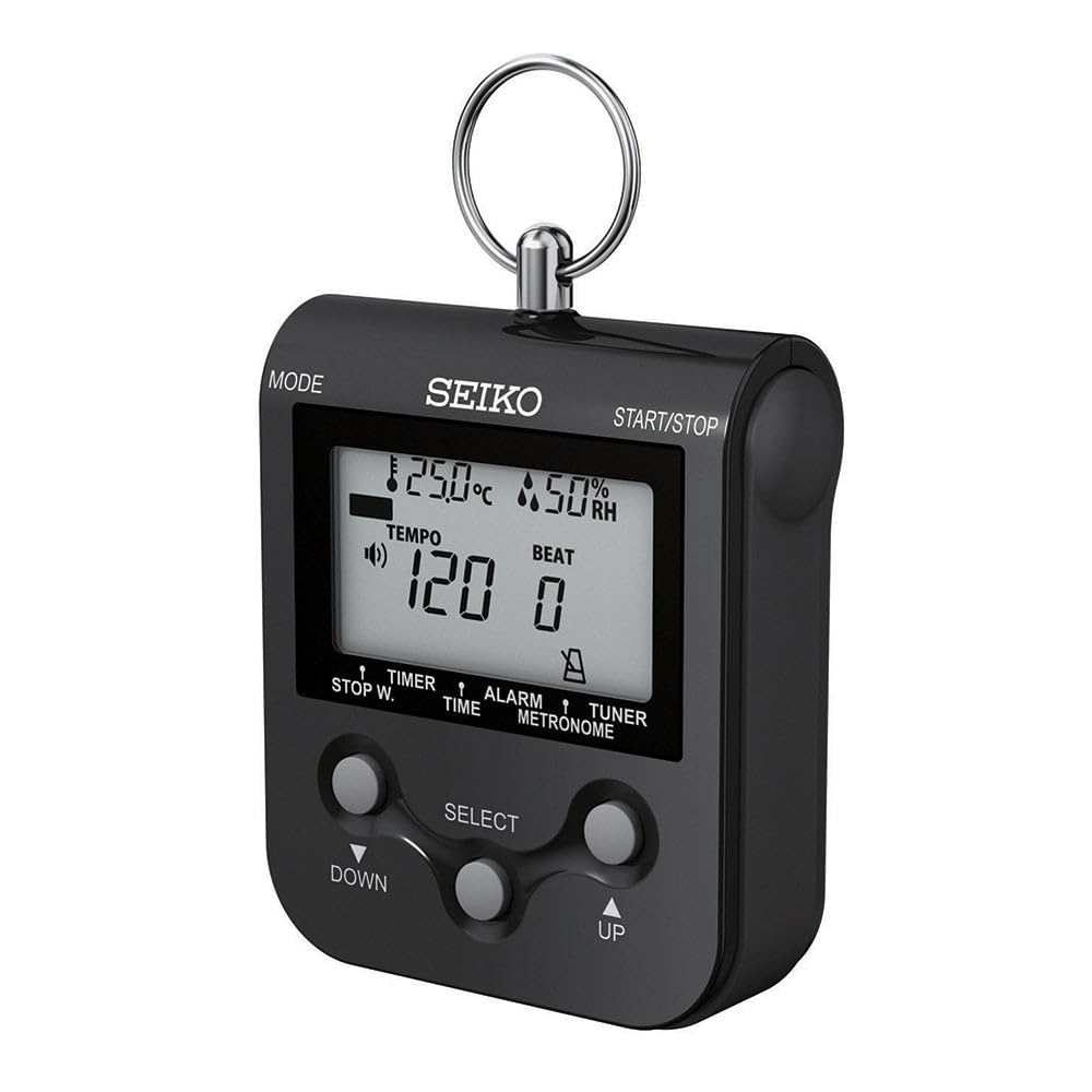 Seiko DM90B Compact Metronome, Black