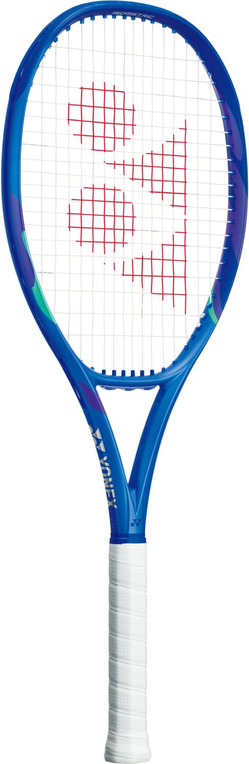 Yonex 08EZ10TR Tennis Hard Racket, Frame Only, for Beginners to Advanced, E-Zone, 100 Tours, Blast Blue, Blast Blue
