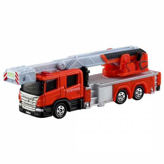 Takara Tomy Tomica Long Type Tomica No. 145 Nagoya City Fire Station 98.4 ft (30 m) Tip Refractor Type Ladder
