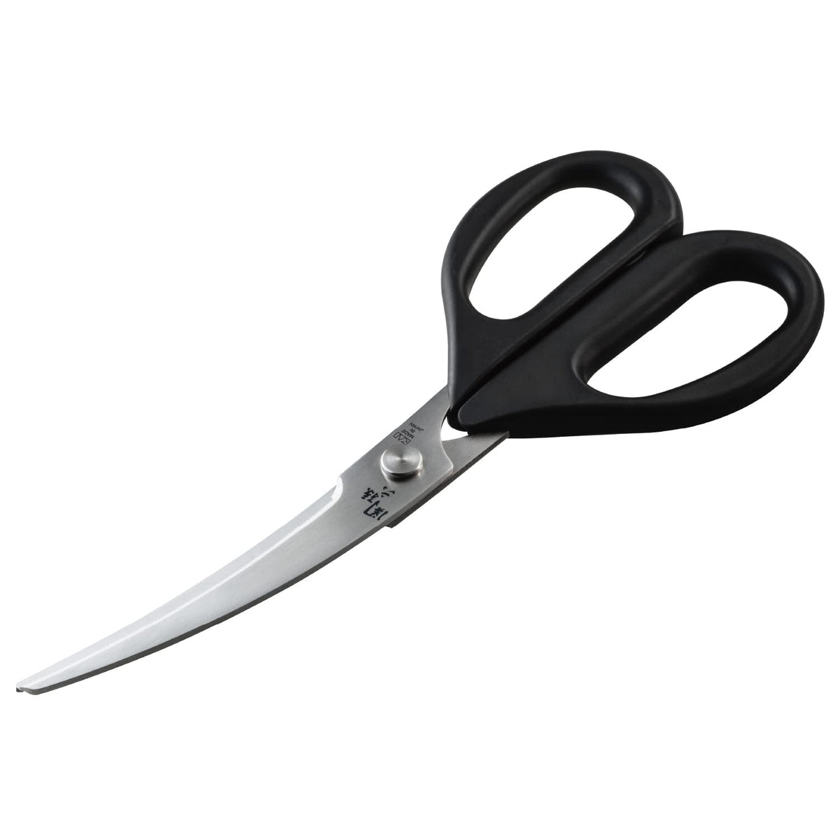 Kai KAI DH3313 Kitchen Scissors Seki Magoroku Curved Made in Japan