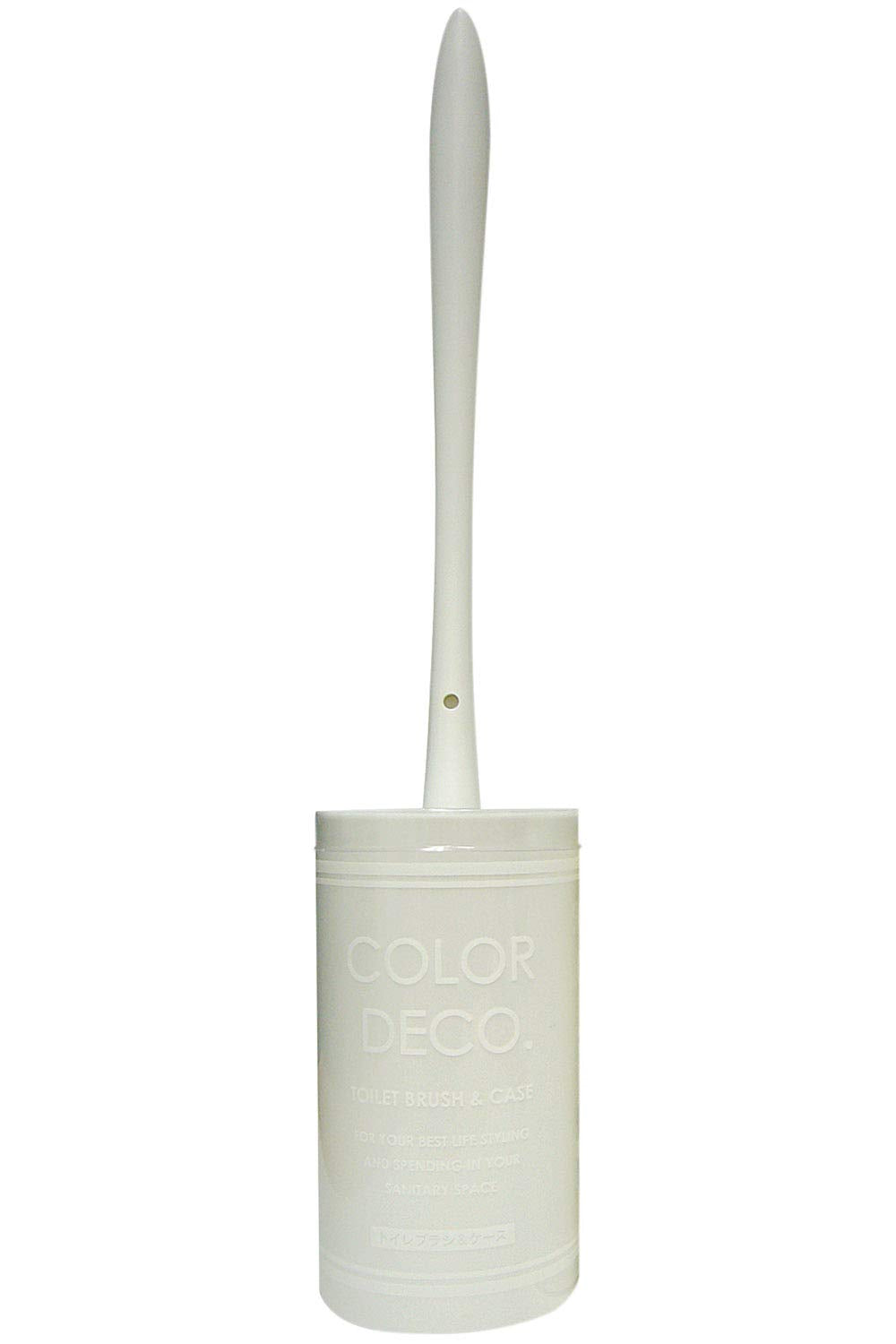 COLOR DECO toilet brush & Case Ivory (japan import)