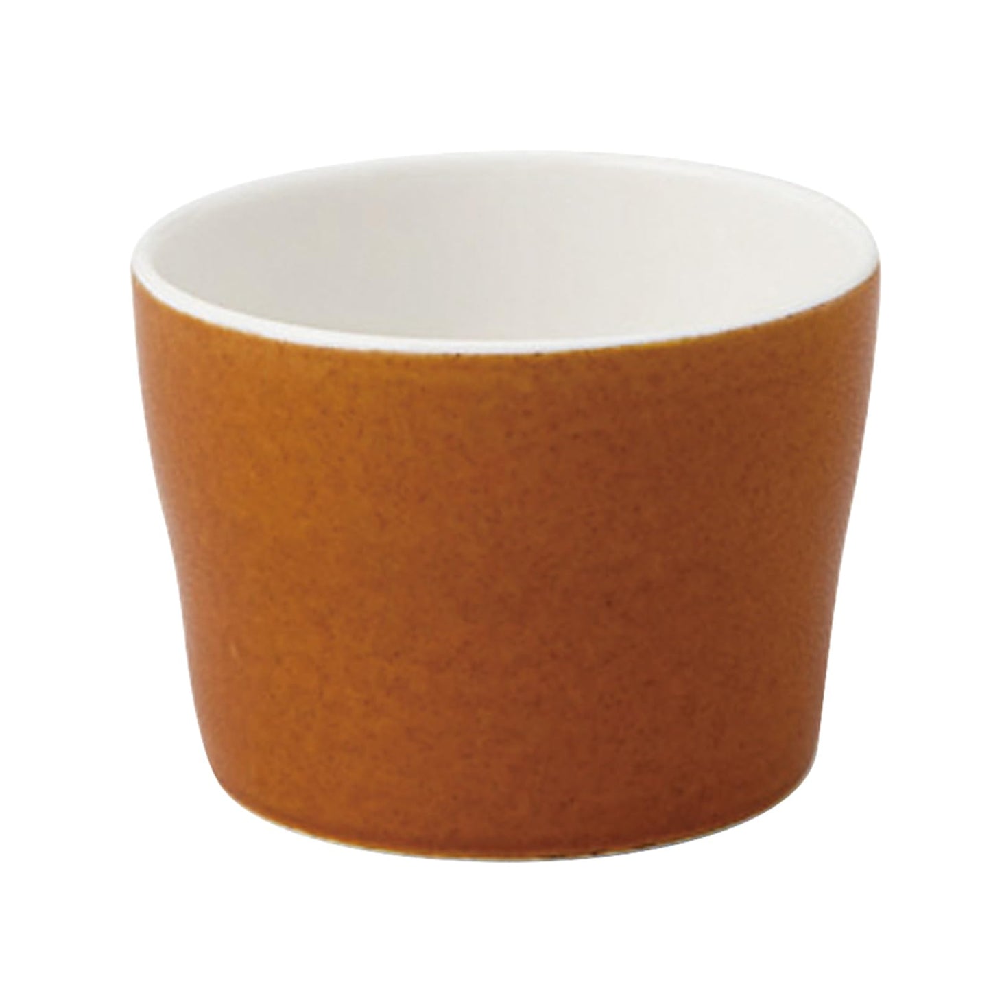 Mino Ware 55-084-225 Miyama Cup, Free Cup, Dessert Cup, Approx. 4.8 fl oz (130 ml), Microwave Safe, Dishwasher Safe, Biko, Caramel Brown, Made in Japan