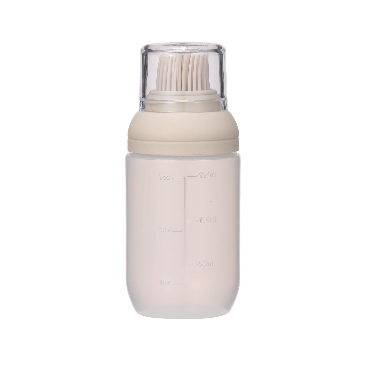 CB Japan Oil Brush, 5.1 fl oz (150 ml), Graduated Silicone Oil Brush, Takoyaki, Roasted Meat, Stir Fried Meat, Oil Bottle with Push, Atomico