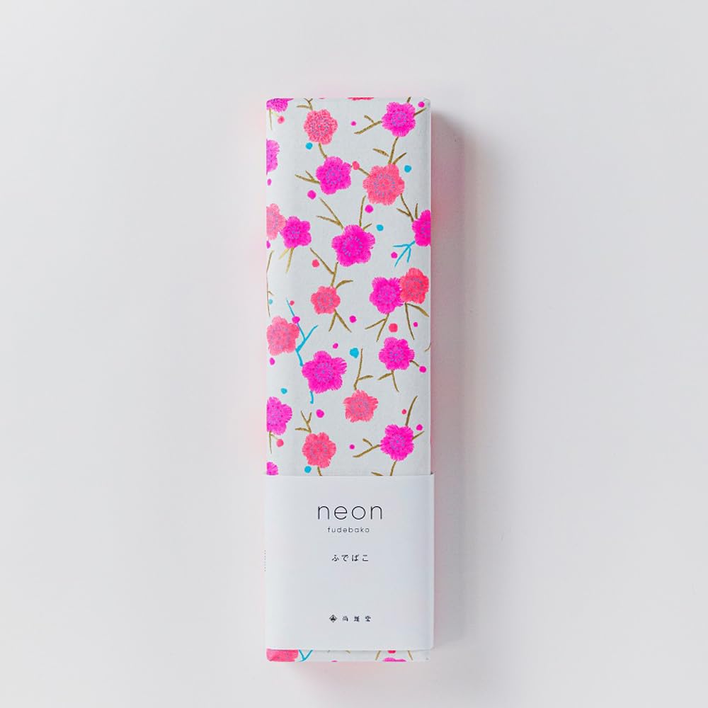尚雅堂 Shogado 57052 Neon2 Pencil Case, Yuzen Pencil Case