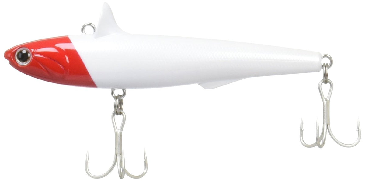 TackleHouse Vibration R.D.C Rolling Bait 3.4 inches (88 mm) 24g PW Red Head #01 RB88 Lure