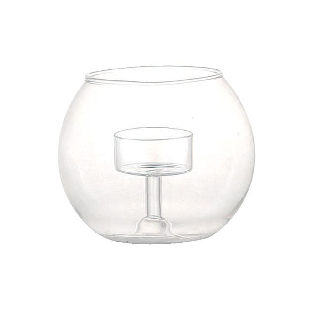 Dulton BG023-1 Interior Goods, Candle Holder, Glass Ball, Medium, Transparent