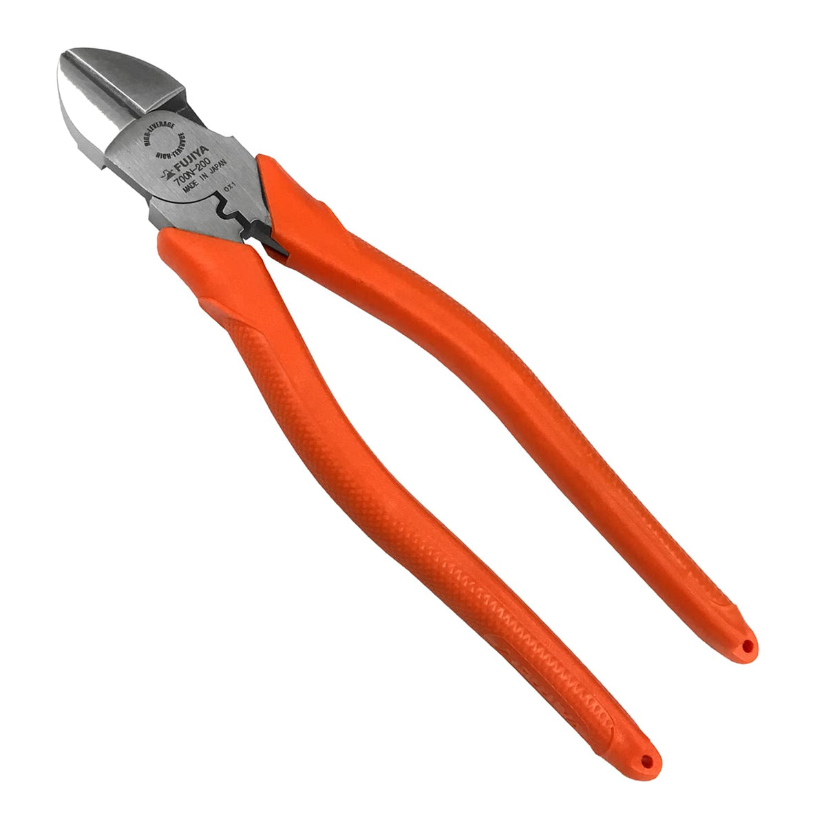 FUJIYA Tools, 700N-200, High Leverage Diagonal Cutting Nippers, 8 Inch