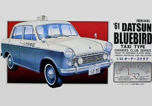1/32 `61 Bluebird Patrol Taxi (Model Car) Micro Ace(Arii) 1/32 Owners Club|No.62 by Micro Ace