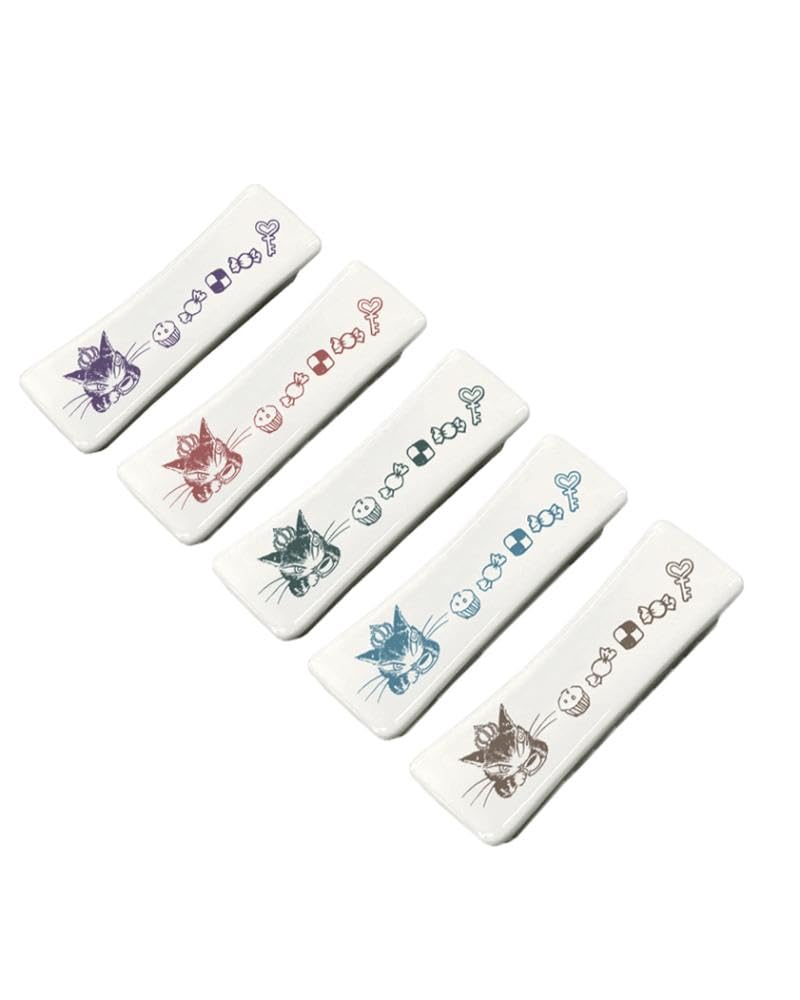 Yamakiikai Dayan Long Square Chopsticks Rest Set of 5