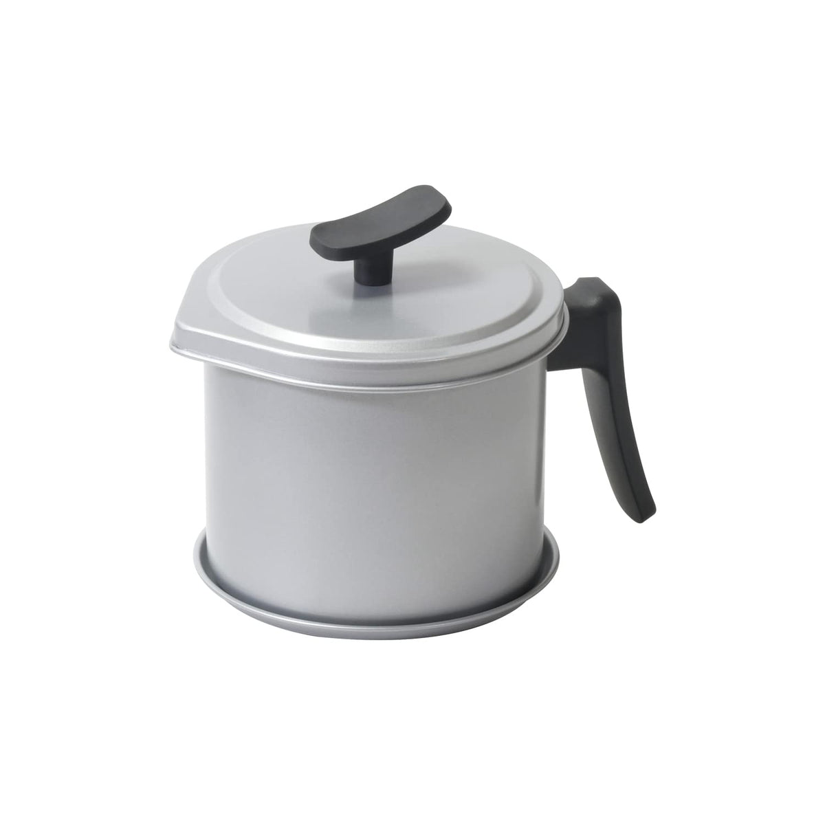 Pearl Metal Chiino HB-6581 Oil Pot, 2.8 fl oz (0.8 L), With Saucer, Silicone Treatment, Cino