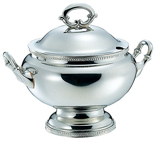 Wadasuke Seisakusho 2401-5200 Kikubuchi Round Soup Turin Small