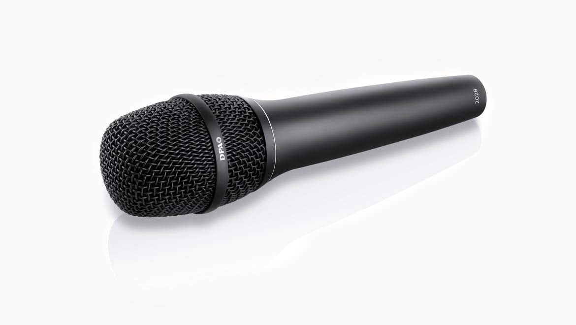DPA 2028 Supercardioid Condenser Handheld Vocal Microphone with Wired Handle