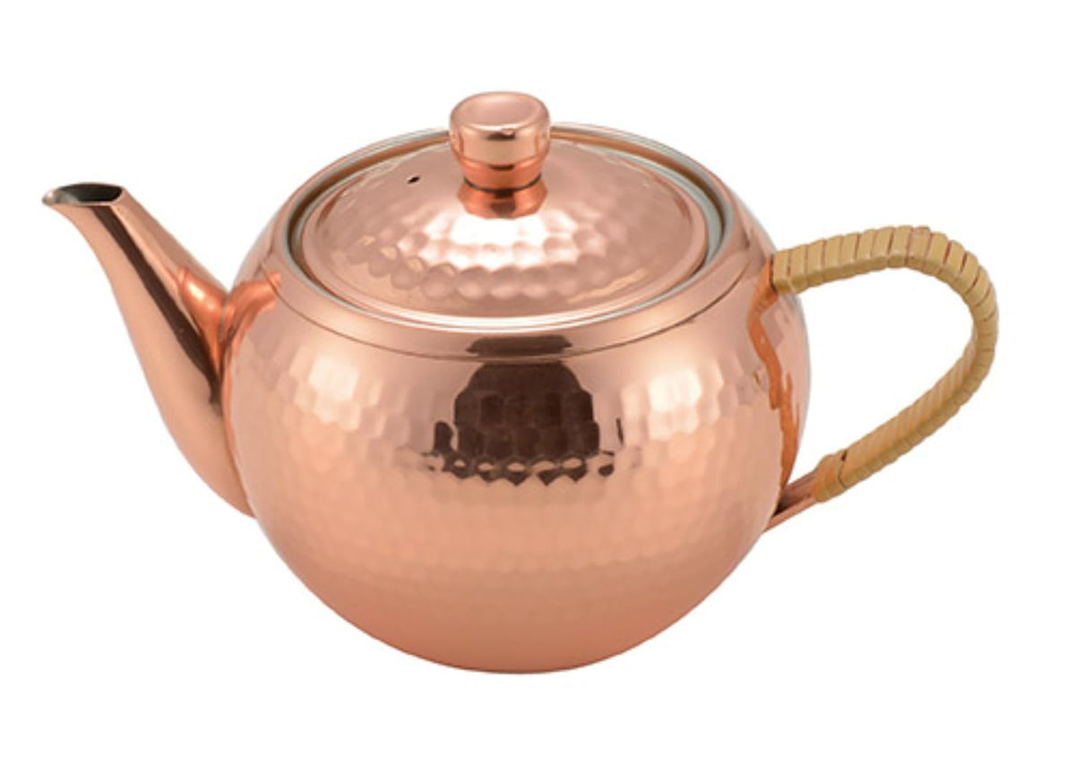 teapot CB 546 S with strainer (made of copper)